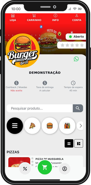 Preços e Planos do Sistema de Delivery